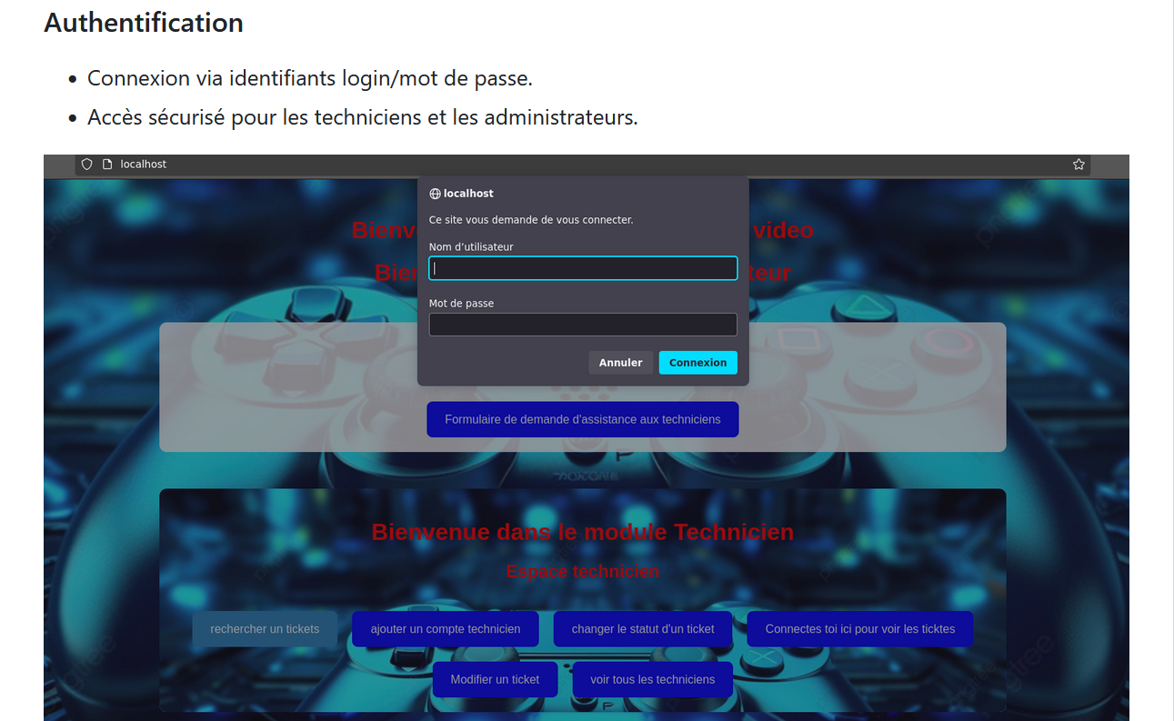 créer un compte technicien